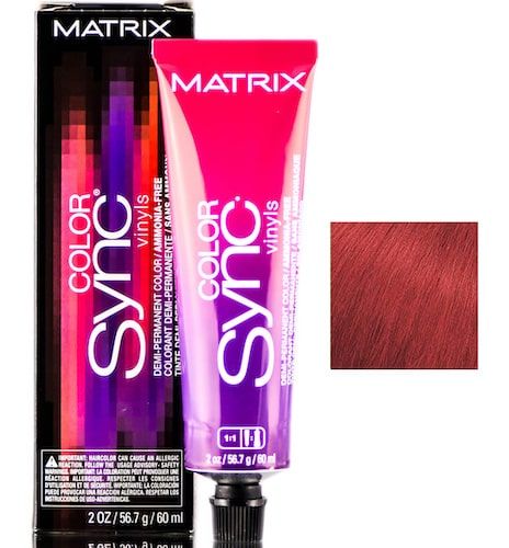 Matrix Color Sync Crimson Red Demi-Permament Hair Color 2 oz
