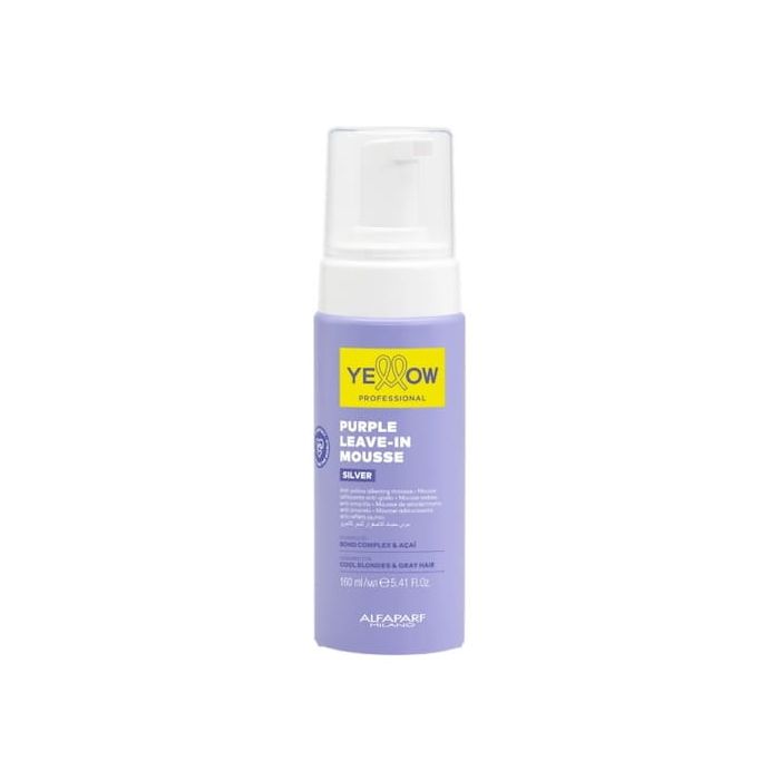 Alfaparf Yellow Silver Purple Leave-in Mousse 5.41 oz