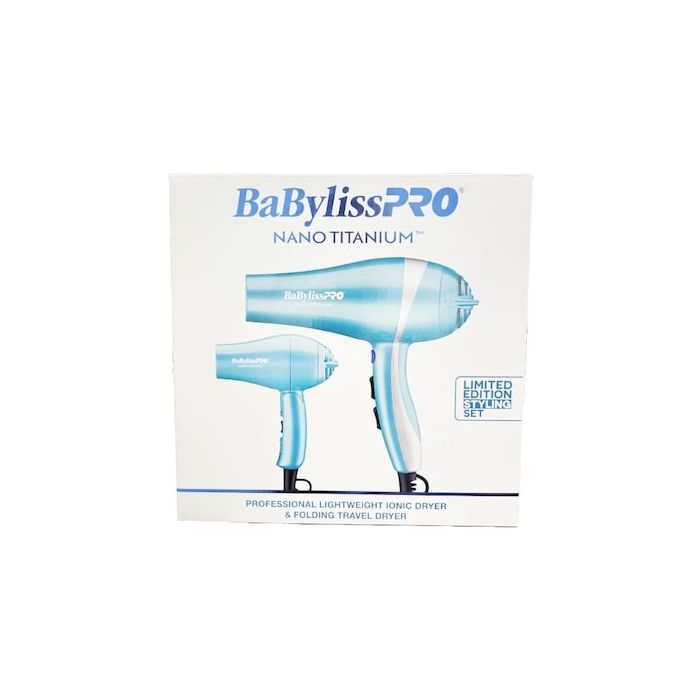 Babyliss PRO Lightweight Ionic Dryer & Folding Travel Dryer