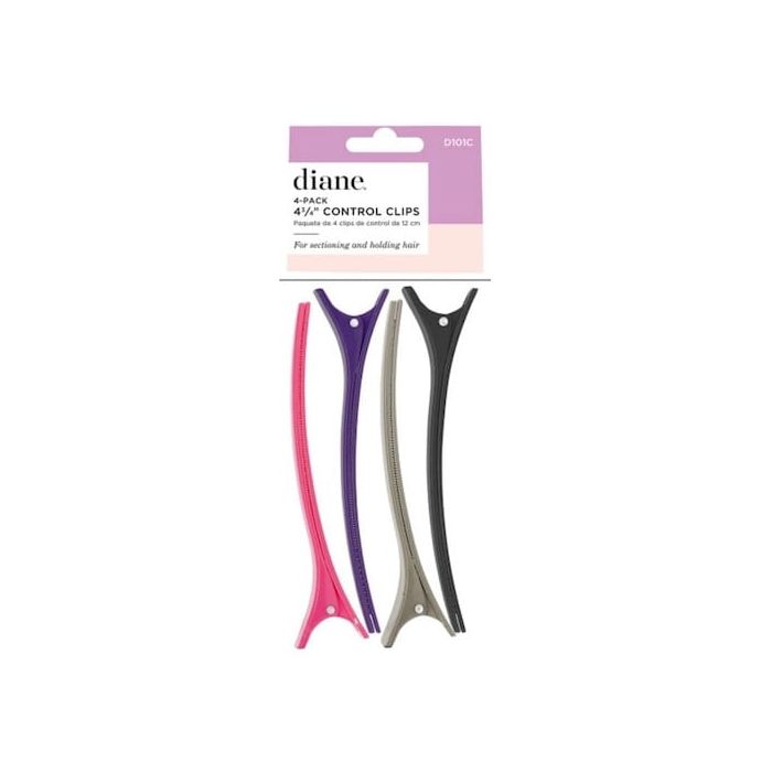 Diane 4-3/4" Control Clips 4-Pack #D101C