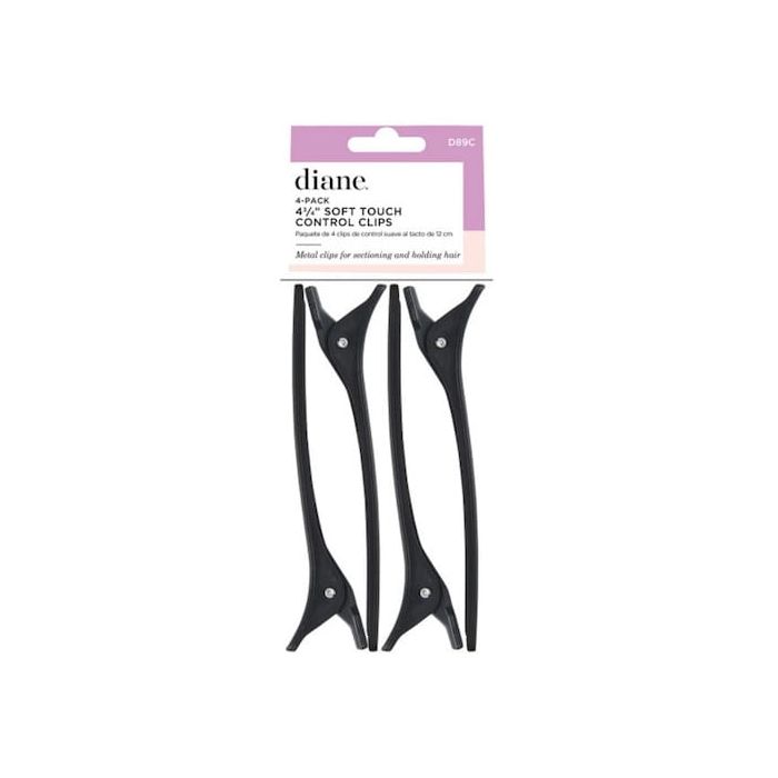 Diane 4-3/4" Soft Touch Control Clips 4-Pack #D89C Diane 4-3/4" Soft Touch Control Clips 4-Pack #D89C