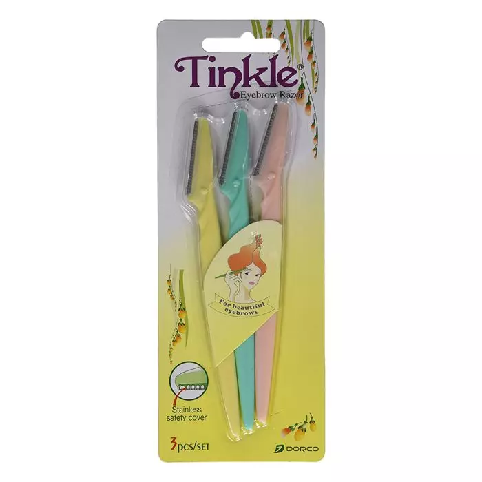 Tinkle Eyebrow Razor 3-Pack Tinkle Eyebrow Razor 3-Pack