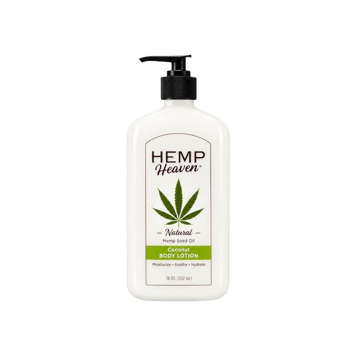 Hemp Heaven Natural Hemp Seed Oil Body Lotion - Coconut 18 oz