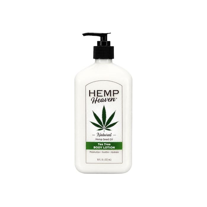 Hemp Heaven Natural Hemp Seed Oil Body Lotion - Tea Tree 18 oz