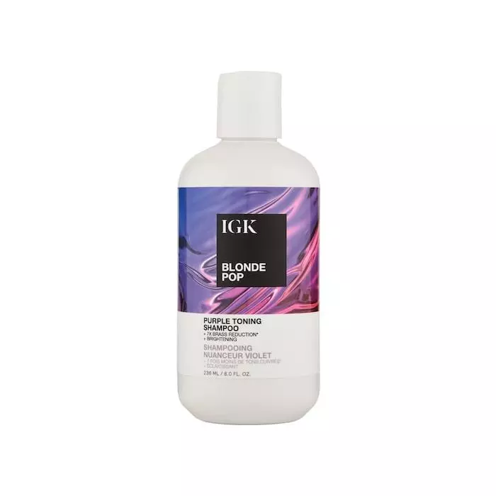 IGK Blonde Pop Purple Toning Shampoo 8 oz IGK Blonde Pop Purple Toning Shampoo 8 oz