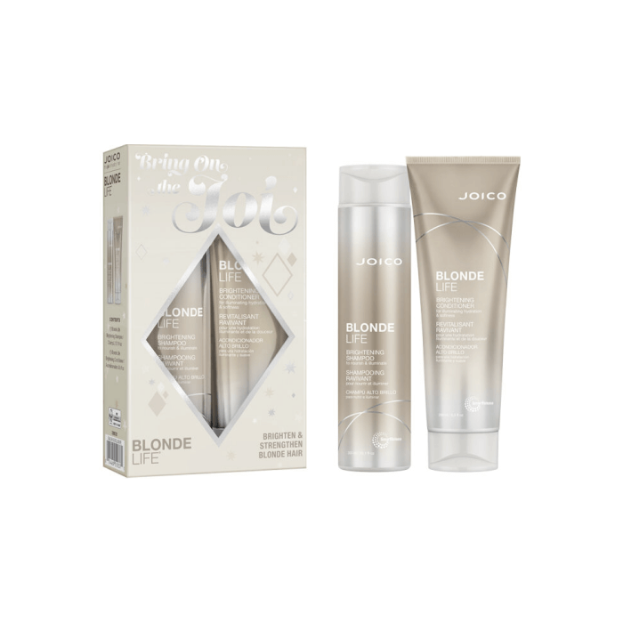 Joico Blonde Life Brightening Holiday Conditioner + Shampoo Duo 2023