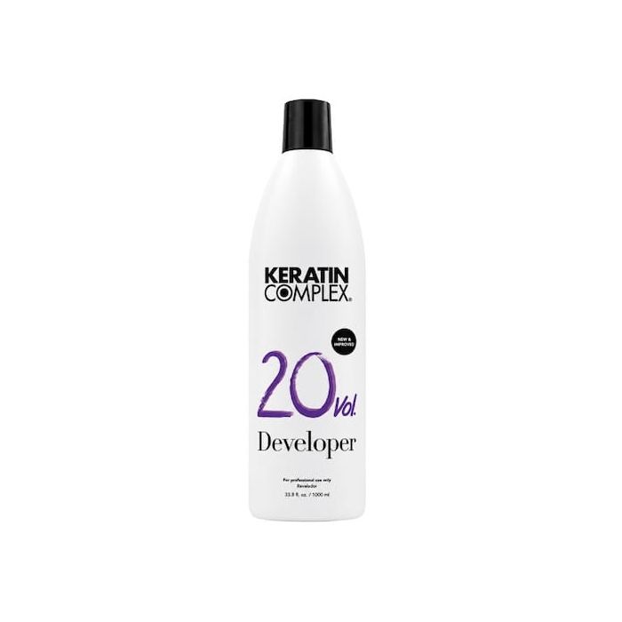 Keratin Complex Cream Developer 6% 20 Volume 33.8 oz Keratin Complex Cream Developer 6% 20 Volume 33.8 oz