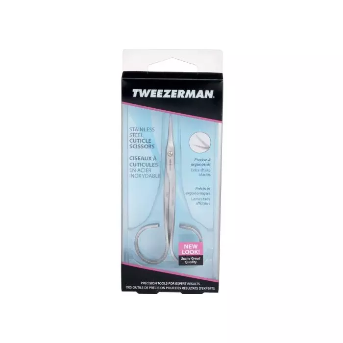 Tweezerman Stainless Steel Cuticle Scissors Model 3004-R