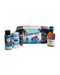 18.21 Man Made Absolute Mahogany Dopp Kit Travel Pouch