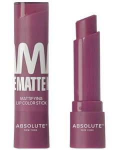 Absolute New York Amethyst Mattifying Lipstick MLAM10