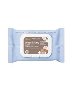 Absolute New York Nourishing Coconut Water Ultra Soft Cleansing Wipes 35 ct