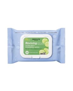 Absolute New York Reviving Cucumber Ultra Soft Cleansing Wipes 35 ct