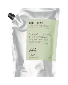 AG Hair Curl Fresh Curl Enhancing Sulfate-Free Shampoo 33.8 oz Refill Pouch