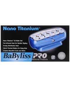 Babyliss Nano Titanium Roller Jumbo 12 Set