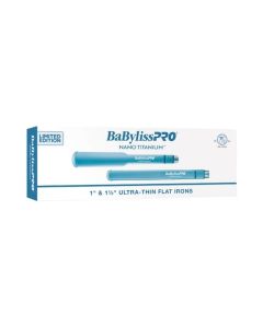 BaBylissPRO Nano Titanium&trade; 1" & 11/2" Ultra-Thin Flat Iron Combo Set