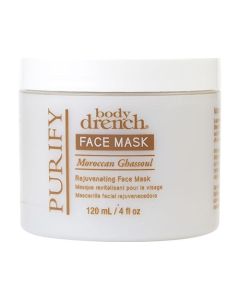 Body Drench Purify Moroccan Ghassoul Rejuvenating Face Mask 4 oz