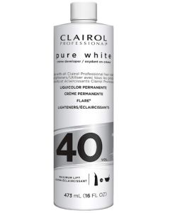 Clairol Pure White Creme Developer 40 Volume 16 oz