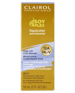 Clairol Soy4Plex 12A/HL-V High Lift Cool Blonde LiquiColor Permanent Hair Color