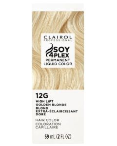 Clairol Soy4Plex 12G High Lift Golden Blonde LiquiColor Permanent Hair Color