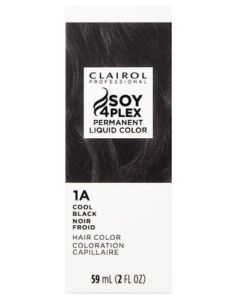 Clairol Soy4Plex 1A Cool Black LiquiColor Permanent Hair Color