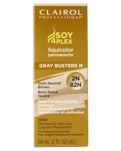 Clairol Soy4Plex 2N/82N Dark Neutral Brown LiquiColor Permanent Hair Color