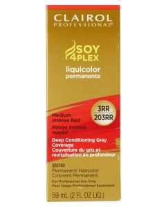 Clairol Soy4Plex 3RR/203RR Medium Intense Red LiquiColor Permanent Hair Color