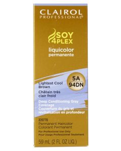 Clairol Soy4Plex 5A/94DN Lightest Cool Brown LiquiColor Permanent Hair Color