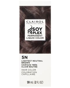 Clairol Soy4Plex 5N Lightest Neutral Brown LiquiColor Permanent Hair Color