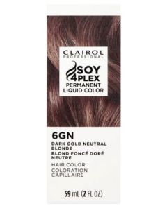 Clairol Soy4Plex 6GN Dark Gold Neutral Blonde LiquiColor Permanent Hair Color