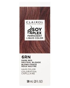 Clairol Soy4Plex 6RN Dark Red Neutral Blonde LiquiColor Permanent Hair Color