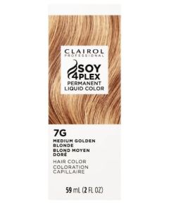 Clairol Soy4Plex 7G Medium Golden Blonde LiquiColor Permanent Hair Color