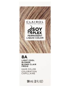 Clairol Soy4Plex 8A Light Cool Blonde LiquiColor Permanent Hair Color