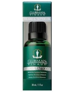 Clubman Beard & Tattoo Oil 1 Oz