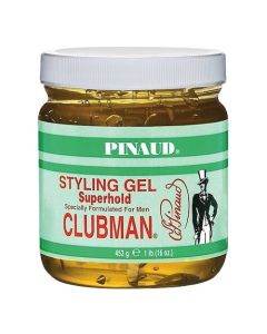 Clubman Pinaud Superhold Styling Gel 16 oz