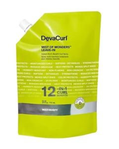 Deva Curl Mist Of Wonders Leave In 24 oz Refill Pouch