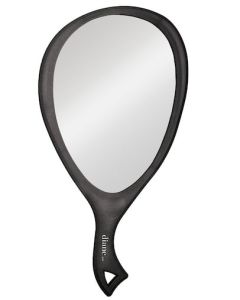Diane Teardrop Mirror Black D1311