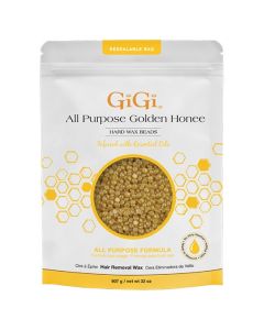 Gigi All Purpose Golden Honee Hard Wax Beads 32 oz