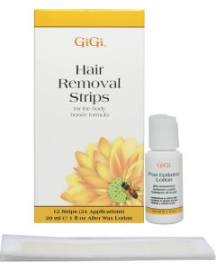 Gigi Hair Removal Strips for the Body 12 Strips