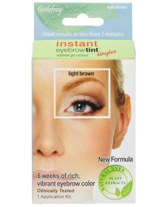 Godefroy Instant Eyebrow Tint Singles Light Brown