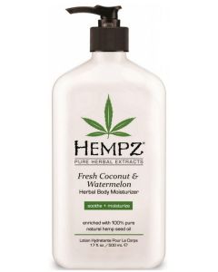 HEMPZ Fresh Coconut & Watermelon Herbal Body Moisturizer