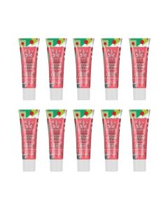 Hempz Crushed Peppermint Sugar Herbal Lip Balm Tube (10 Pack)