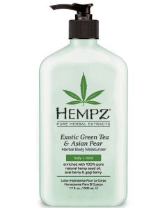 HEMPZ Exotic Green Tea & Asian Pear Herbal Moisturizer