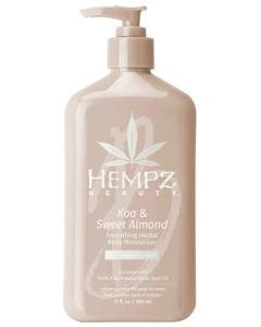 Hempz Koa & Sweet Almond Smoothing Herbal Body Moisturizer 17 oz