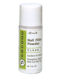 IBD 5 Second Nail Filler Powder Clear