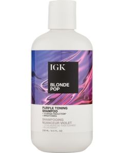IGK Blonde Pop Purple Toning Shampoo 8 oz