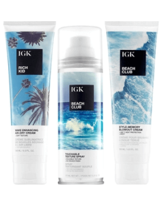 IGK Texture Kit Air Cream, Texture Spray & Blowout Cream