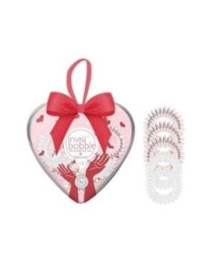 Invisibobble Original Traceless Hair Rings With Heart Case