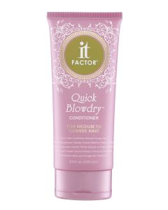 It Factor Quick Blowdry Conditioner for Medium-Coarse Hair 6.8 oz