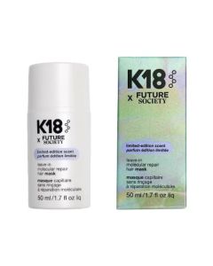 K18 Biomimetic Hairscience X Future Society Leave-In Molecular Repair Hair Mask 1.7 oz K18 Biomimetic Hairscience X Future Society Leave-In Molecular Repair Hair Mask 1.7 oz