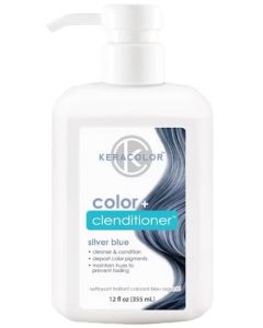 Keracolor Color + Clenditioner 12 oz - Silver Blue